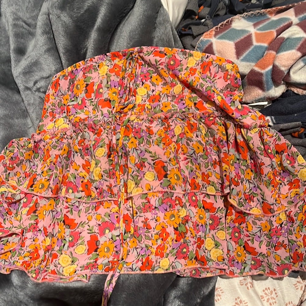 Wild fable skirt, lots of flowers